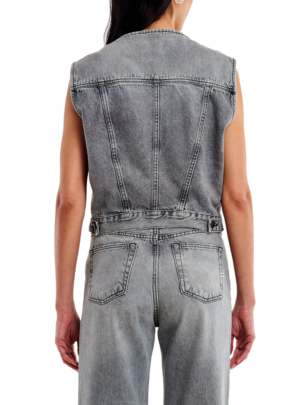 VICOLO Gilet Donna - Grigio modello DF5052