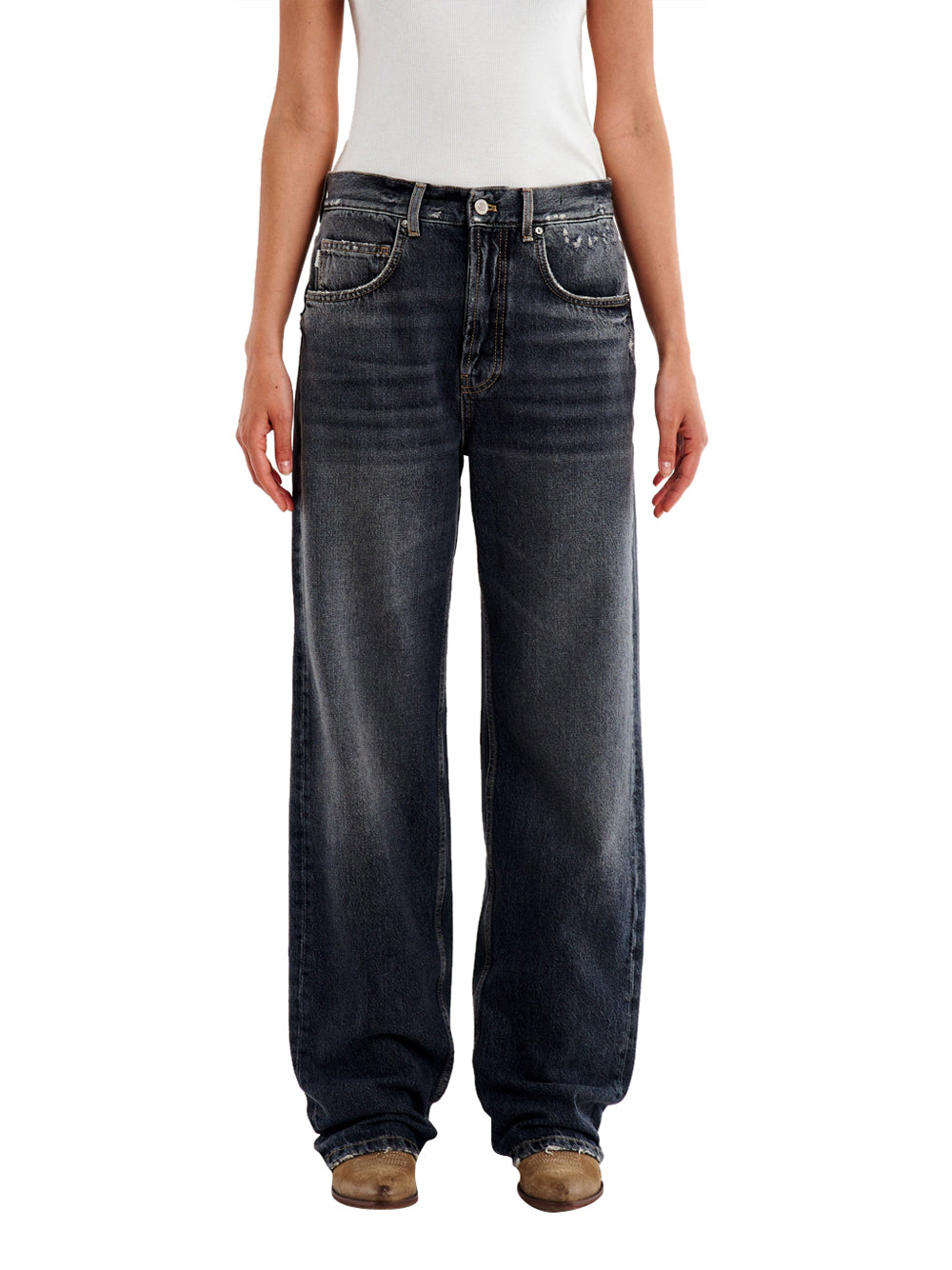 VICOLO Pantalone Donna - Grigio modello DF5064