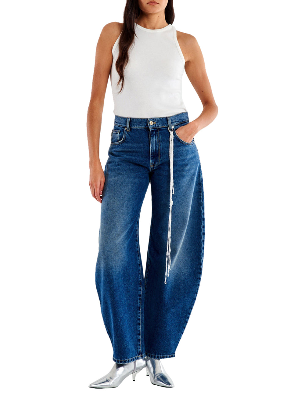 VICOLO Pantalone Donna - Blu modello DF5106