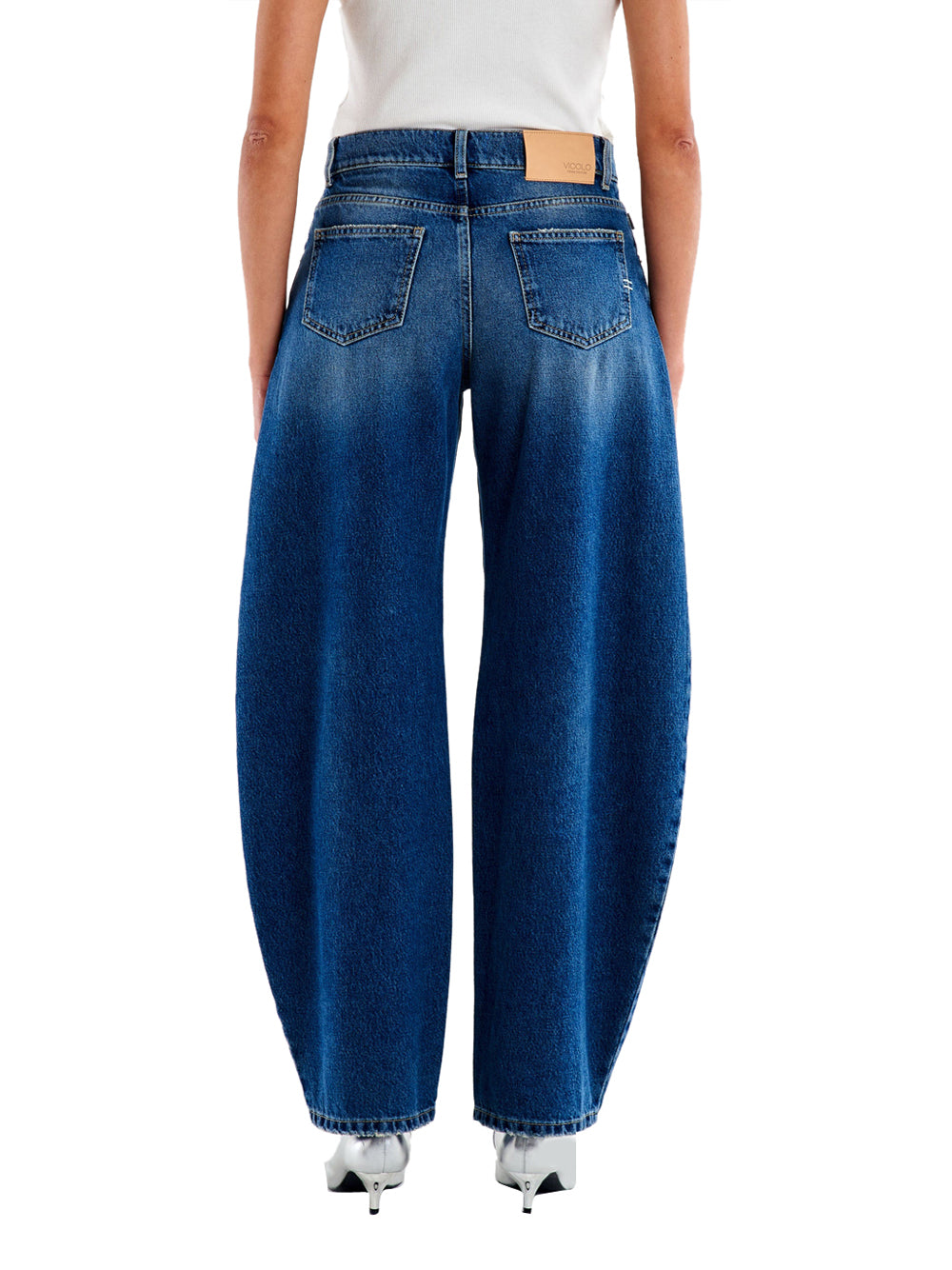 VICOLO Pantalone Donna - Blu modello DF5106