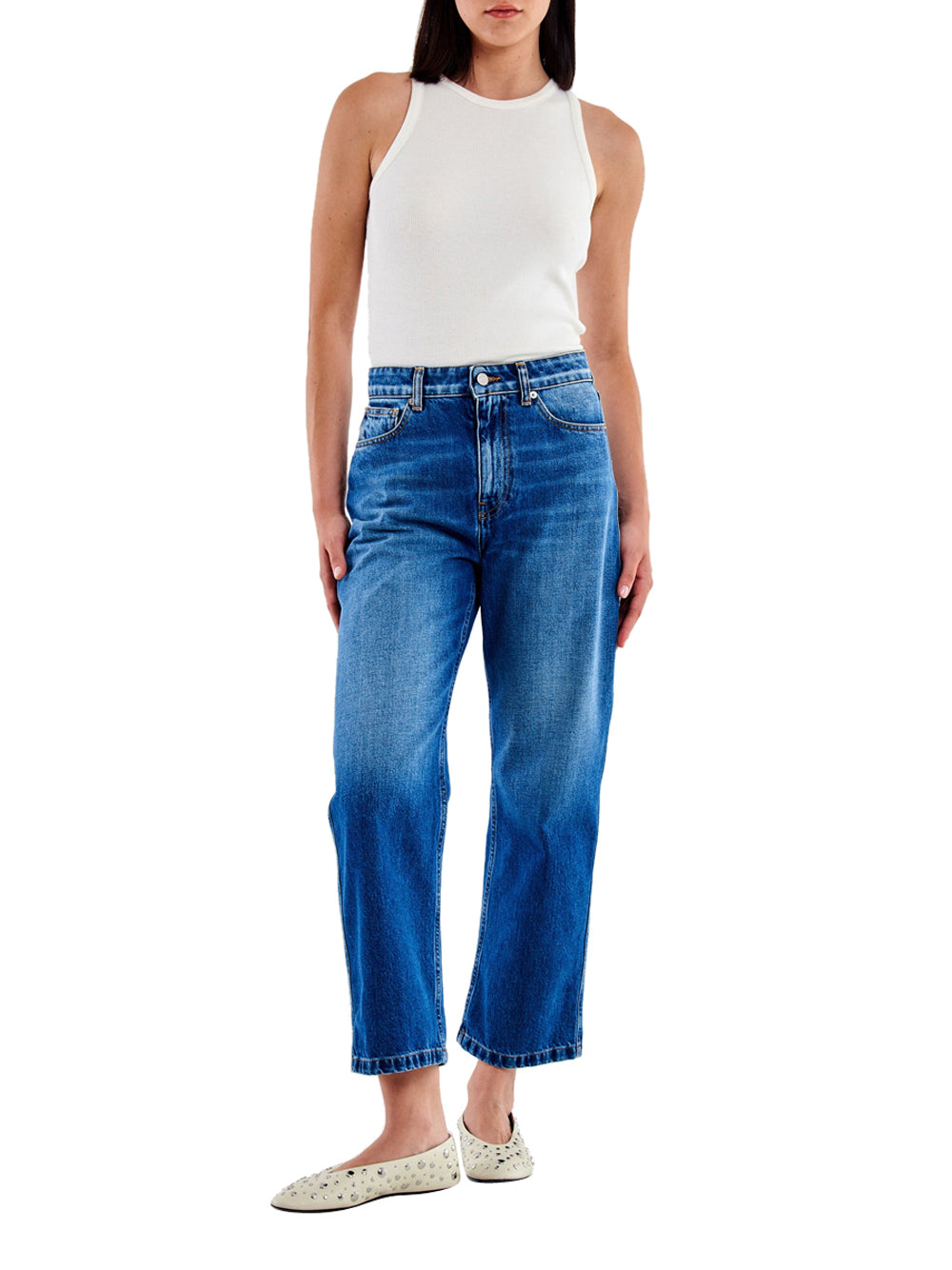 VICOLO Pantalone Donna - Blu modello DF5125