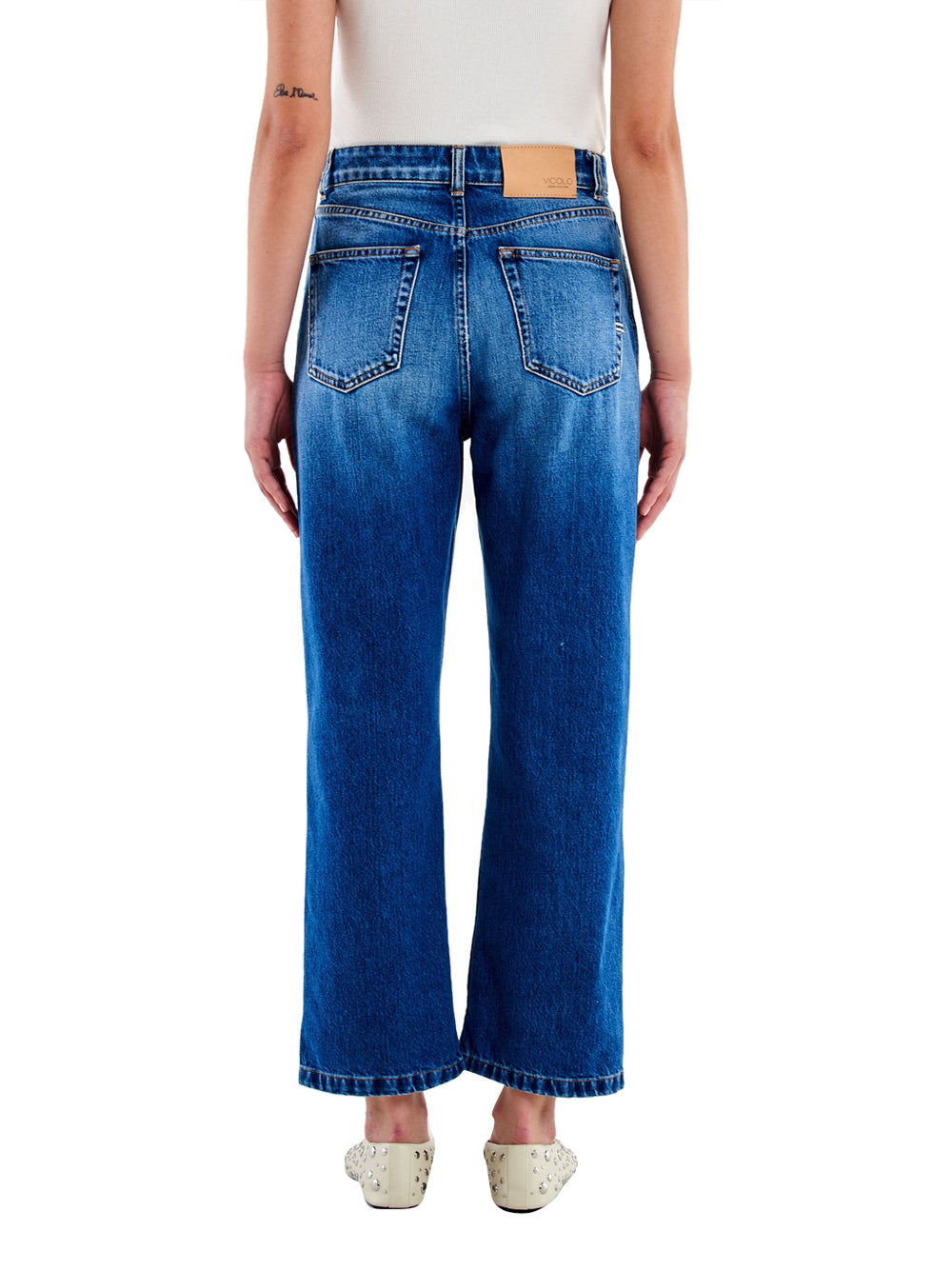 VICOLO Pantalone Donna - Blu modello DF5125