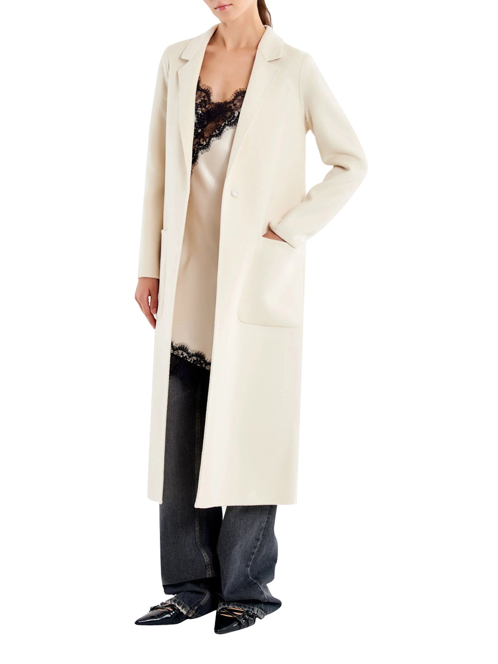 VICOLO Cappotto Donna - Bianco modello TF0002