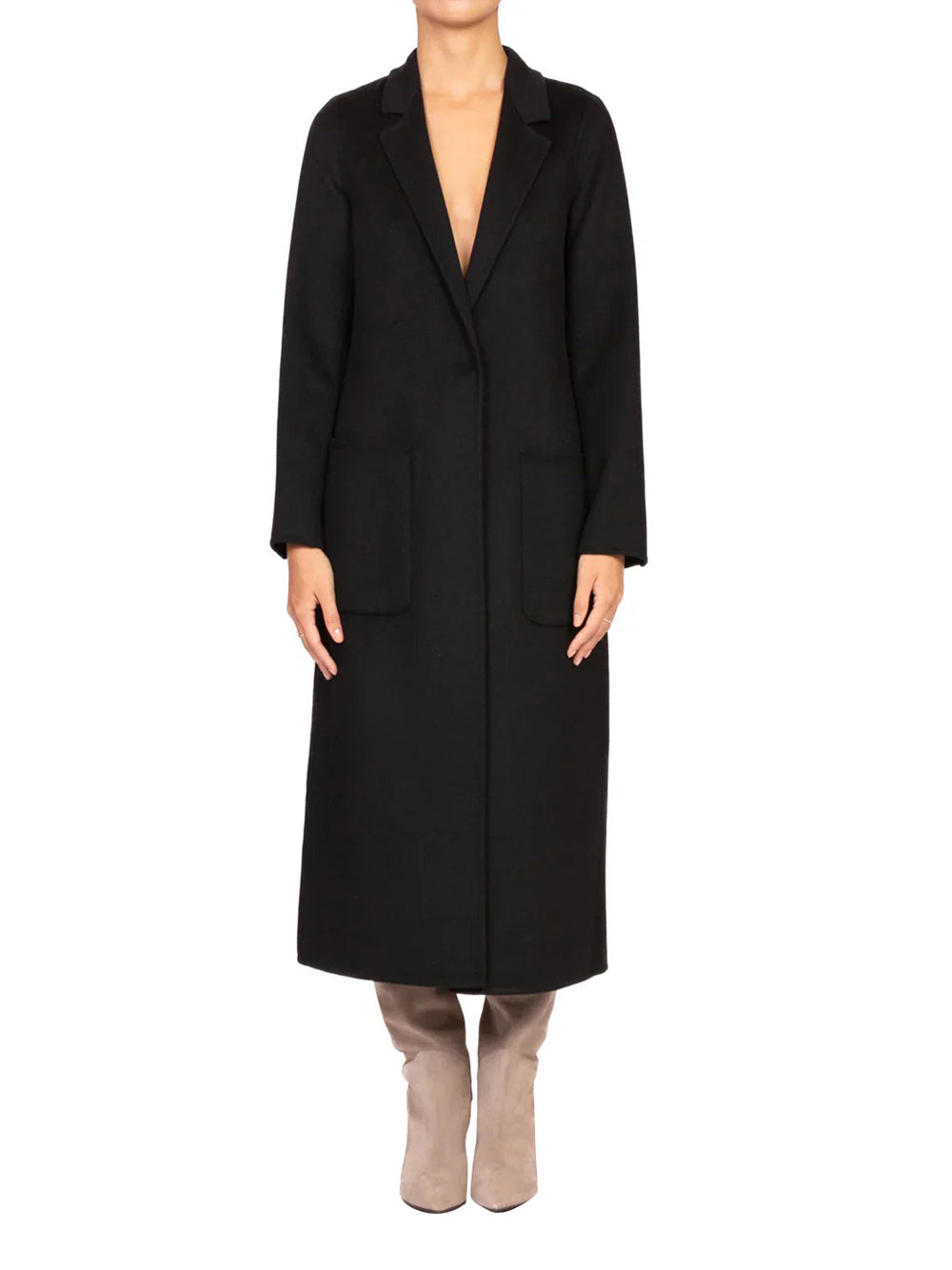 VICOLO Cappotto Donna - Nero modello TF0002