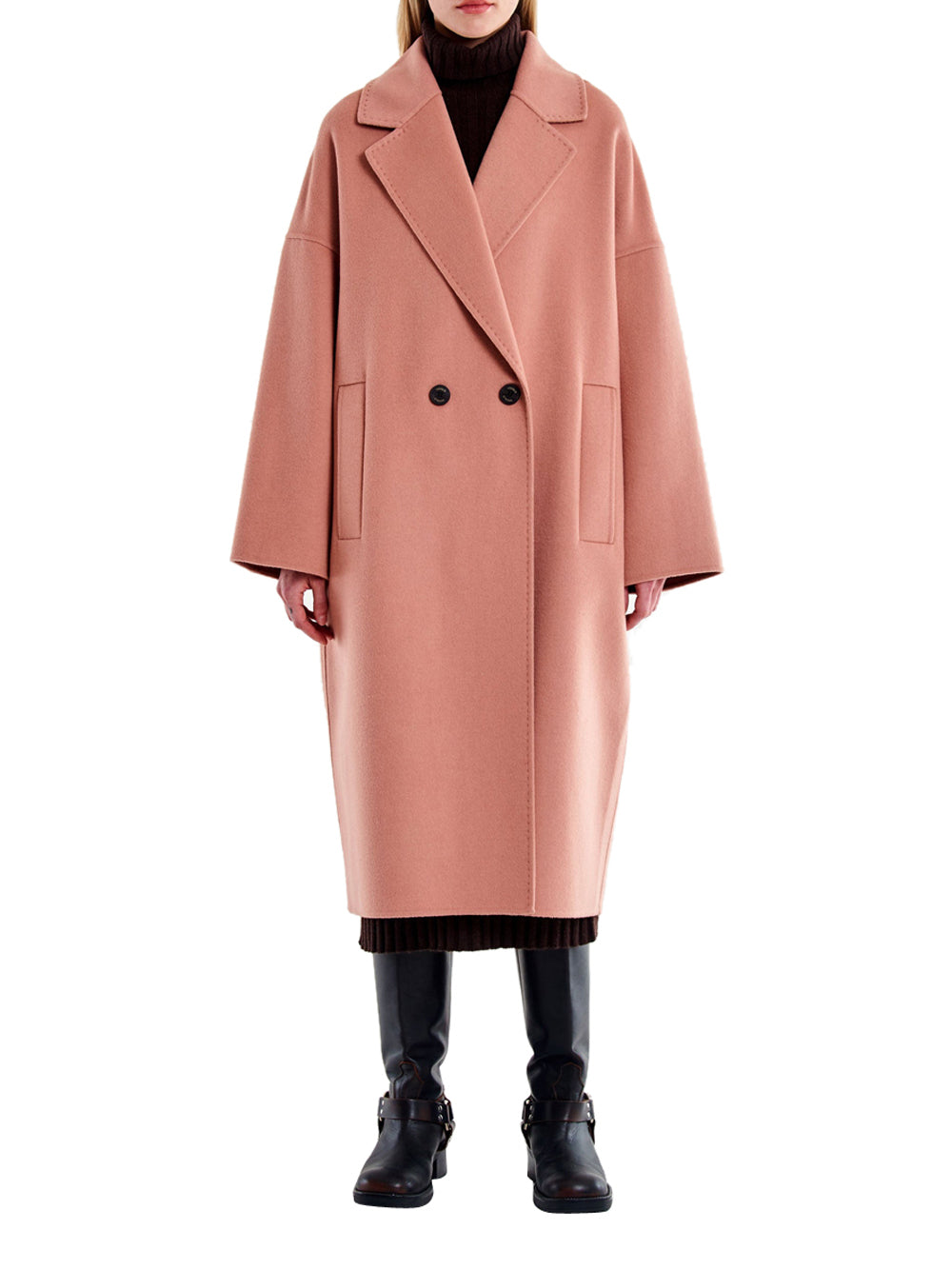 VICOLO Cappotto Donna - Rosa modello TF0003