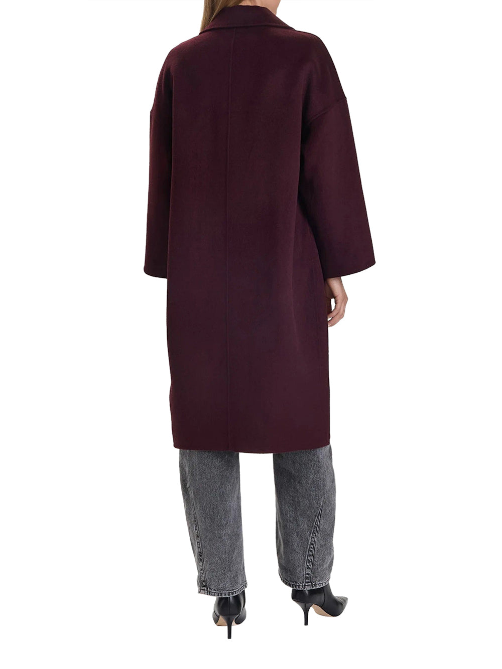 VICOLO Cappotto Donna - Bordò modello TF0003
