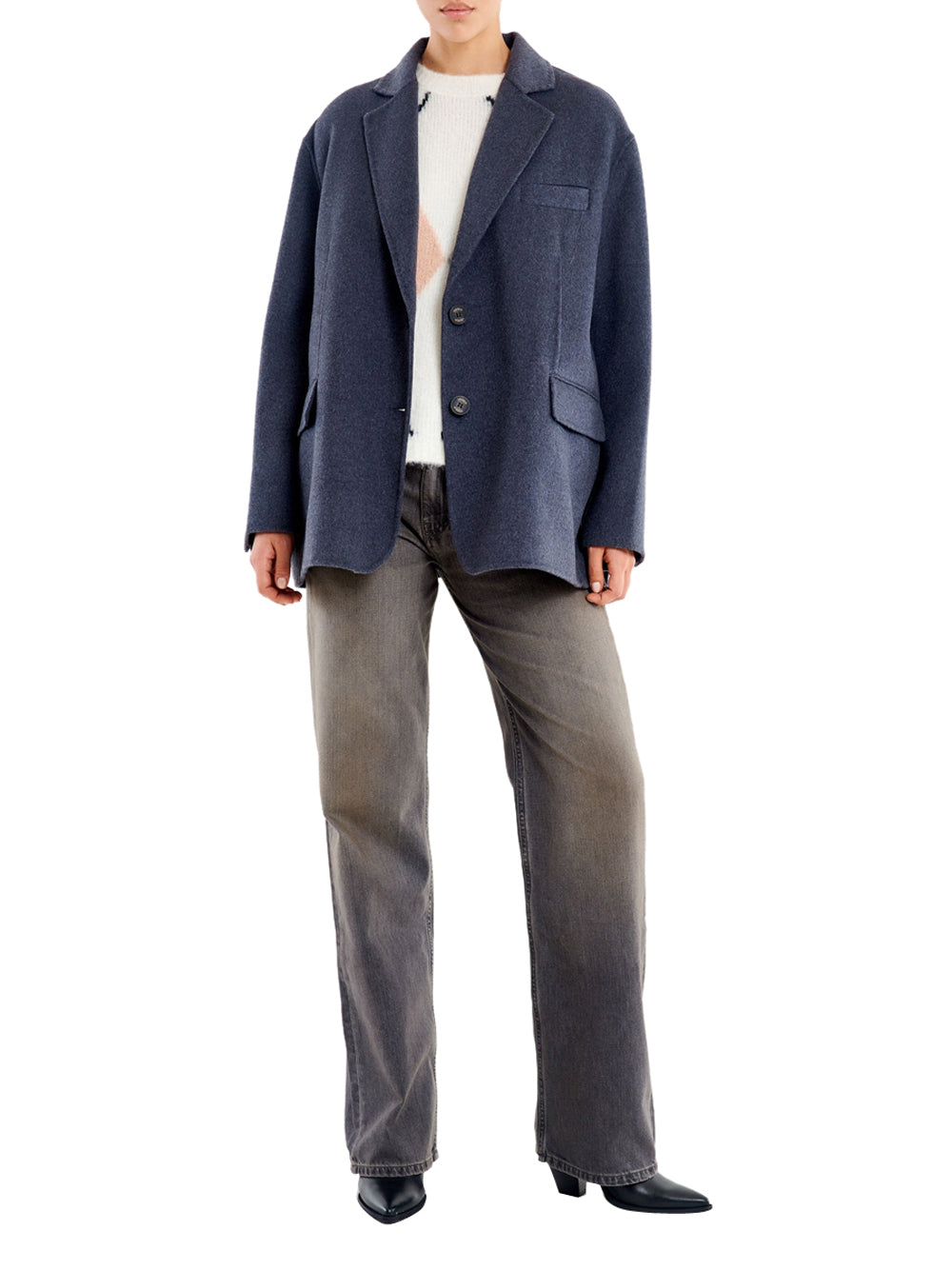 VICOLO Cappotto Donna - Grigio modello TF0005