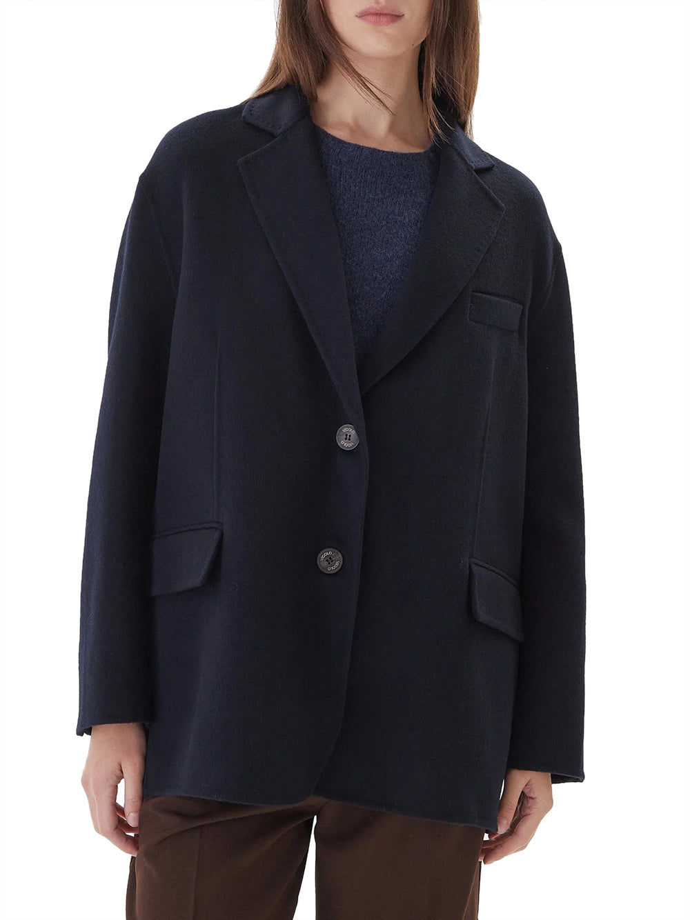 VICOLO Cappotto Donna - Blu modello TF0005