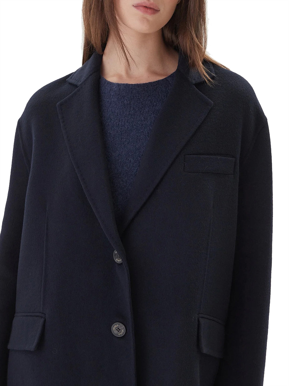 VICOLO Cappotto Donna - Blu modello TF0005