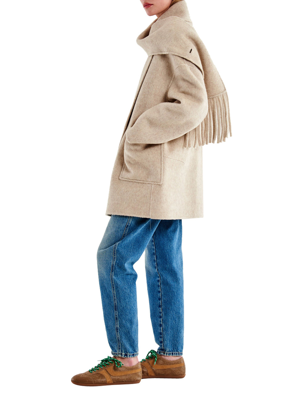 VICOLO Cappotto Donna - Beige modello TF0025