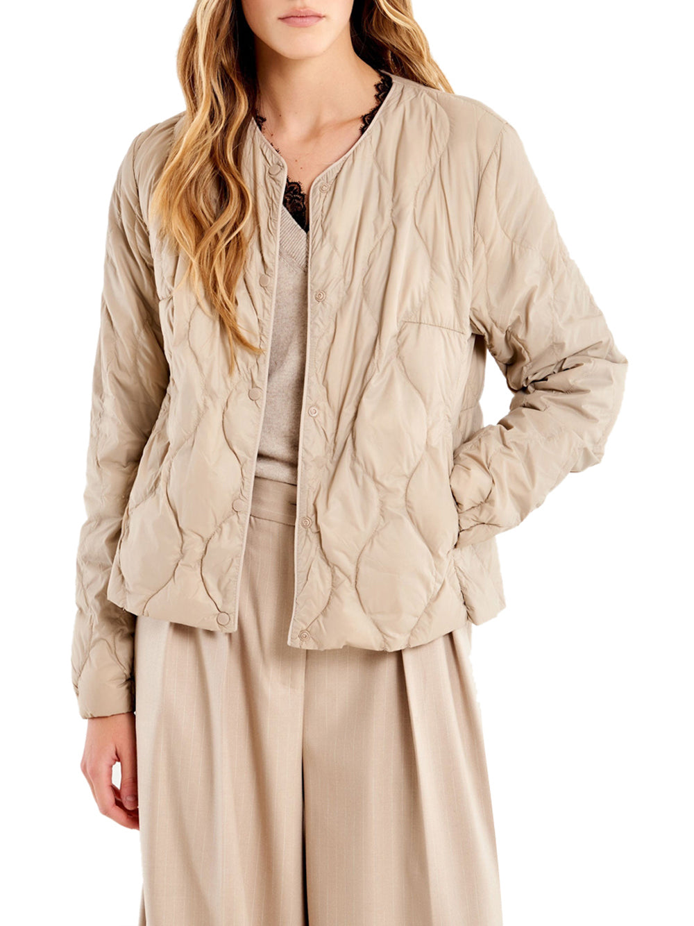 VICOLO Giacca Donna - Beige modello TF0041