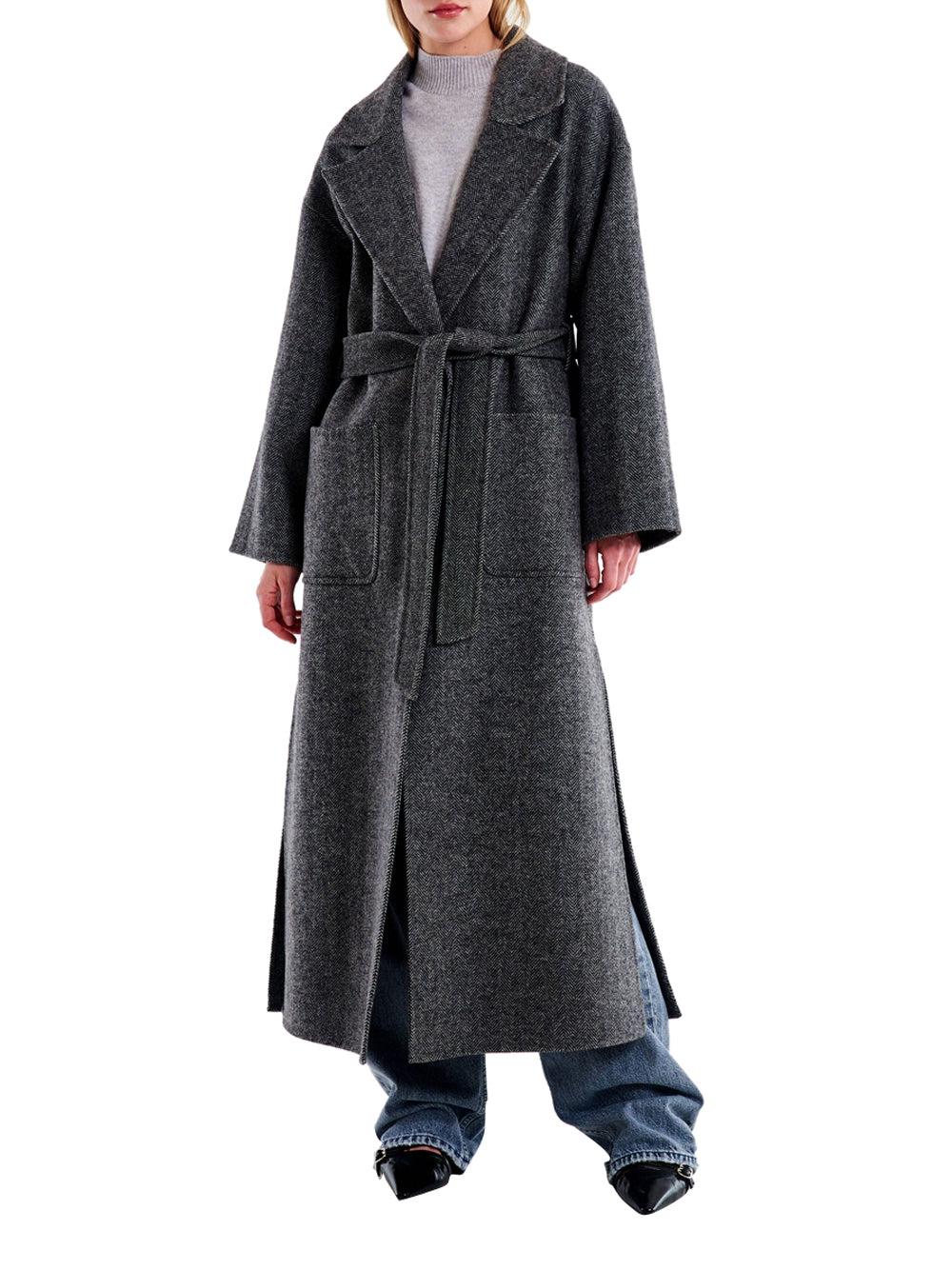 VICOLO Cappotto Donna - Grigio modello TF0103