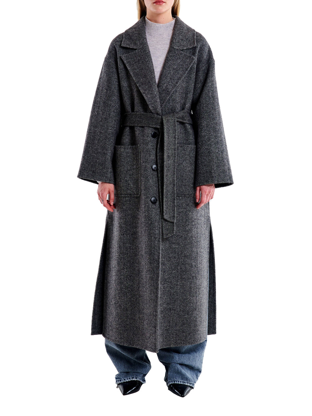 VICOLO Cappotto Donna - Grigio modello TF0103
