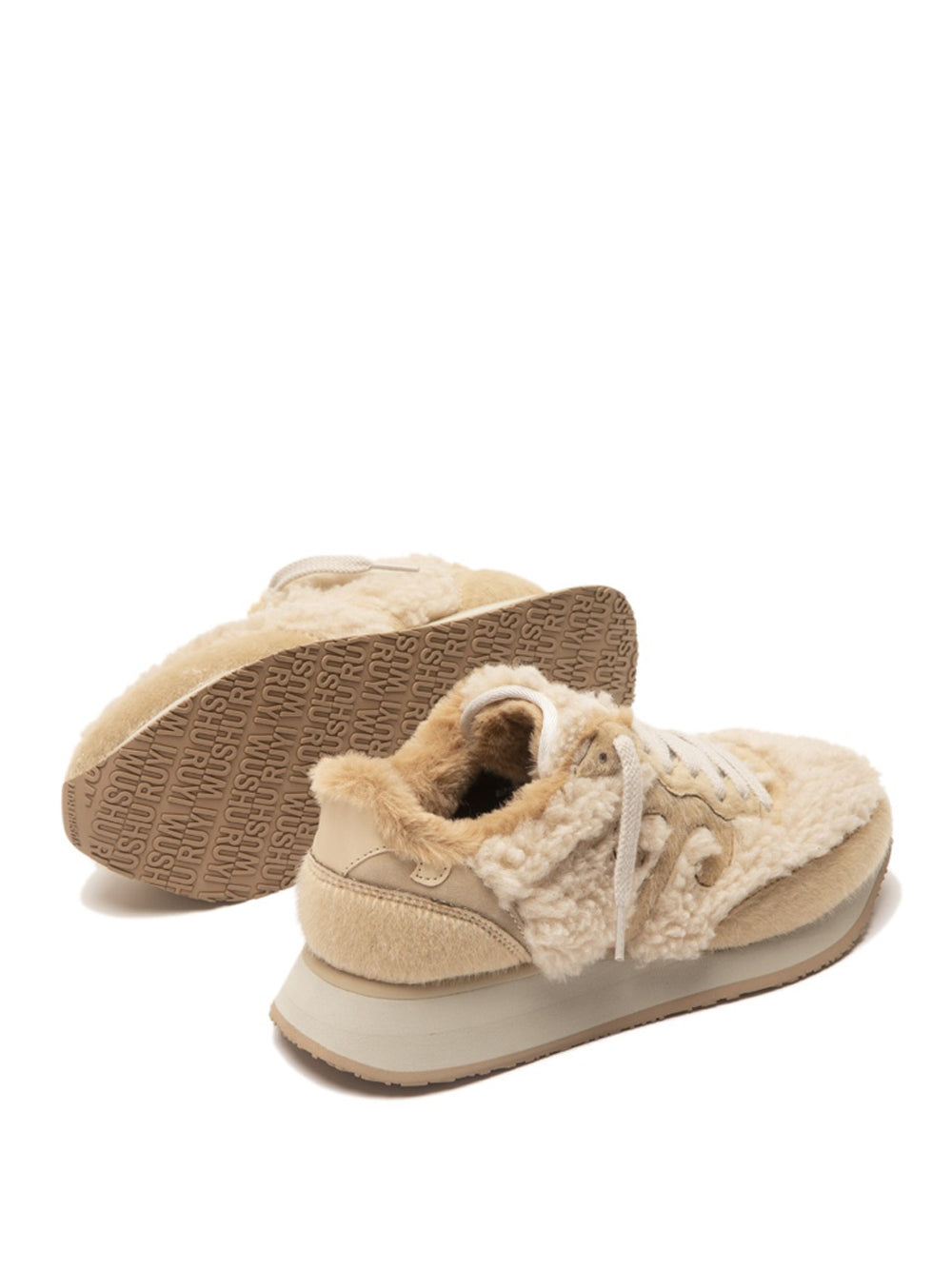 WUSHU Sneakers Donna - Beige modello MW21