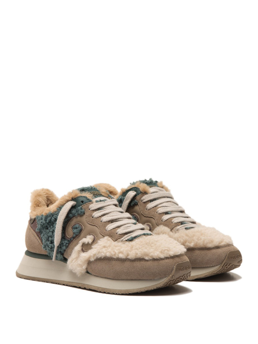 WUSHU Sneakers Donna - Marrone modello MW23