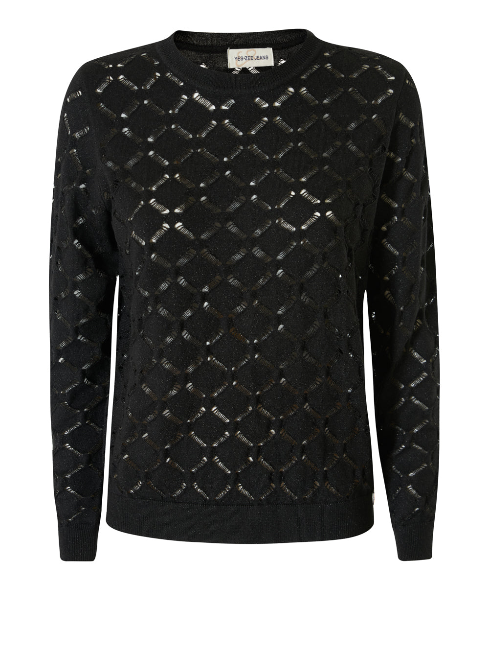 YES ZEE Maglione Donna - Nero modello M007BM00
