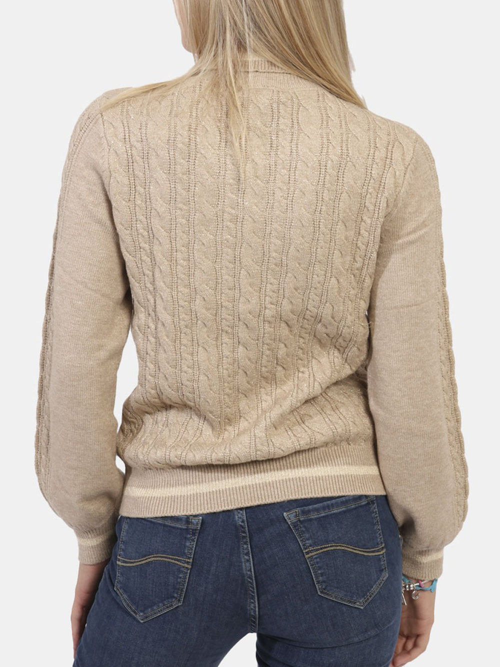 YES ZEE Maglione Donna - Beige modello M009BI00