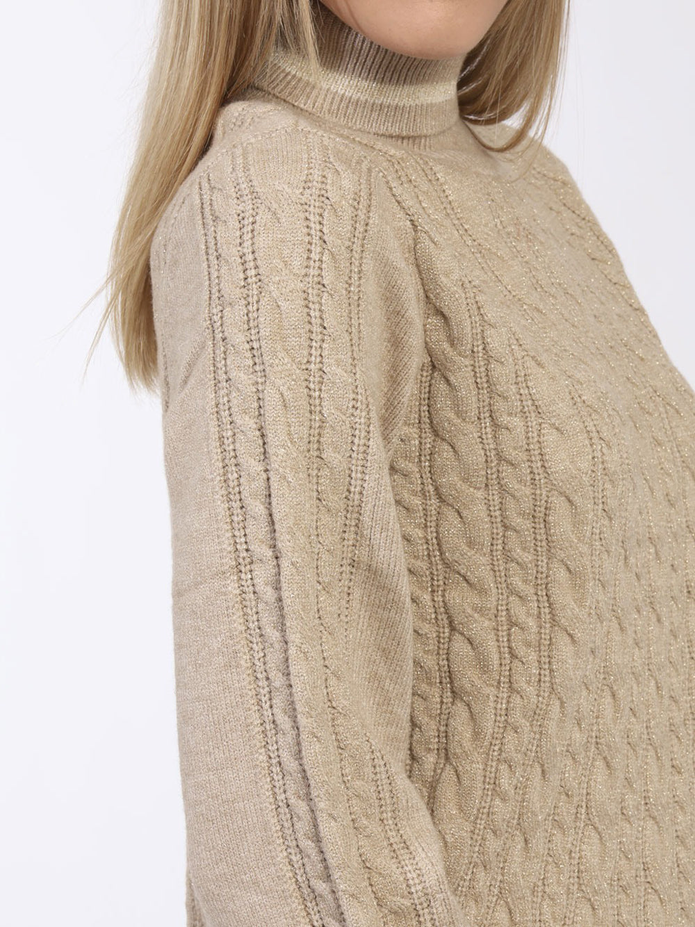 YES ZEE Maglione Donna - Beige modello M009BI00