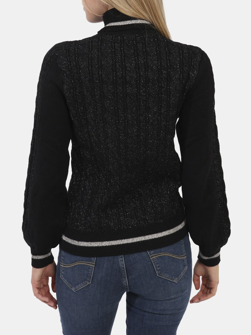 YES ZEE Maglione Donna - Nero modello M009BI00