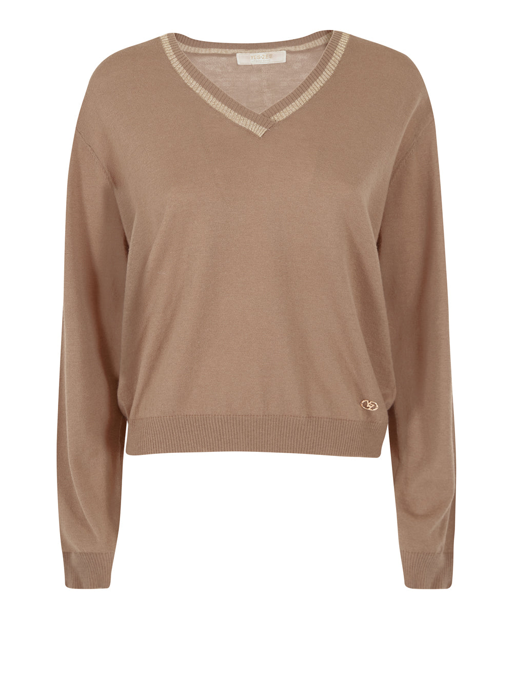 YES ZEE Maglione Donna - Marrone modello M017IP00