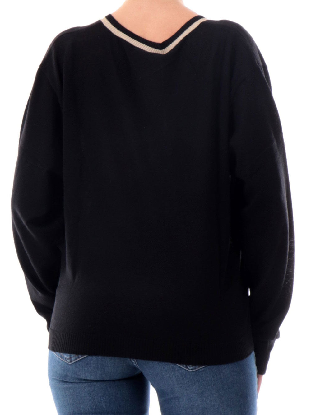 YES ZEE Maglione Donna - Nero modello M017IP00