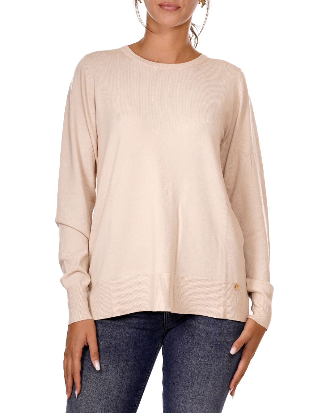 YES ZEE Maglione Donna - Beige modello M052RU00