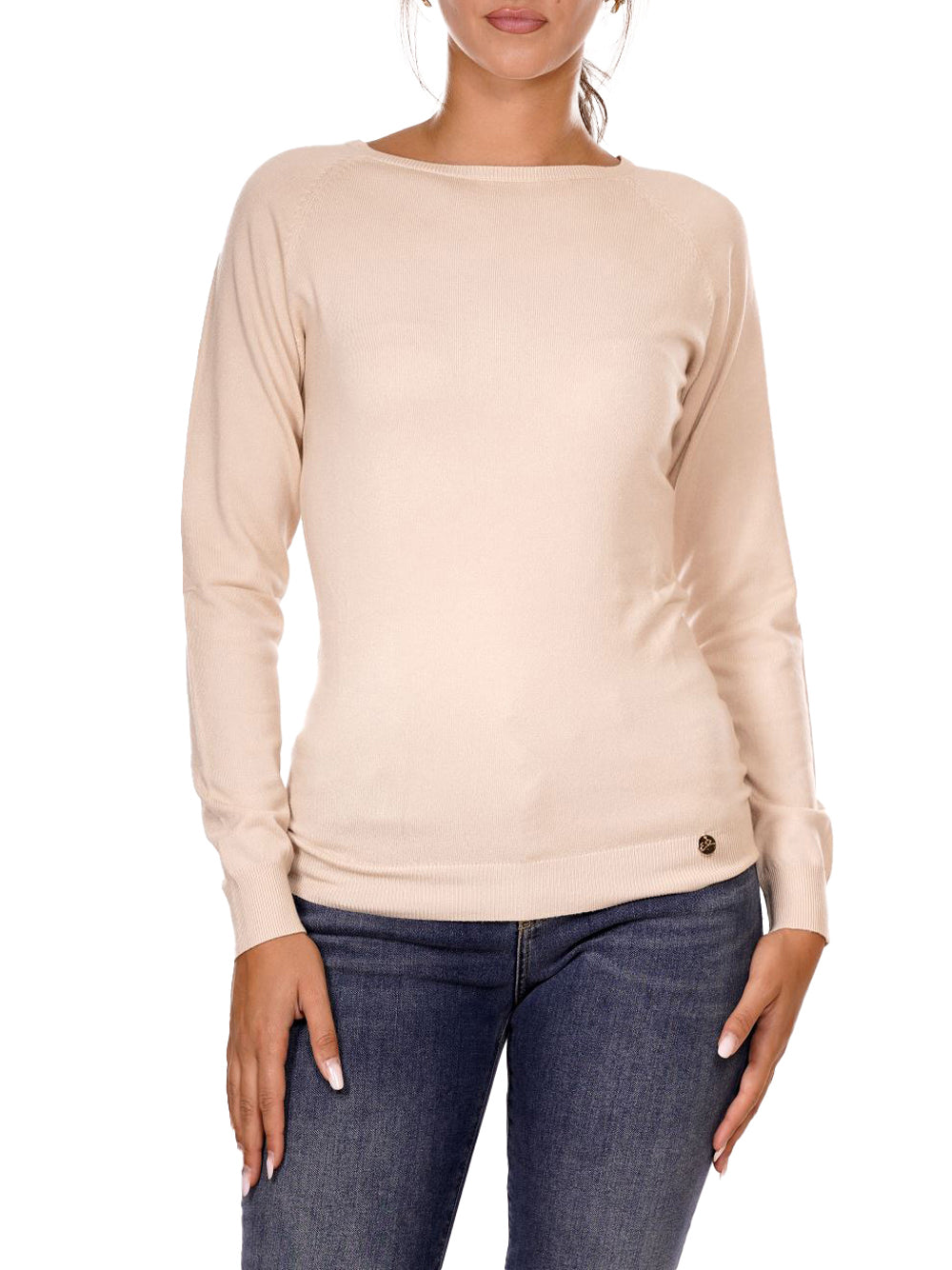YES ZEE Maglione Donna - Beige modello M053RU00