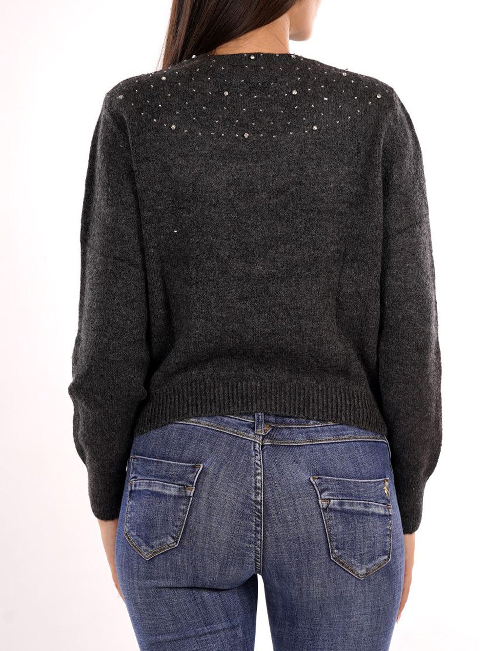 YES ZEE Maglione Donna - Grigio modello M082JZ00