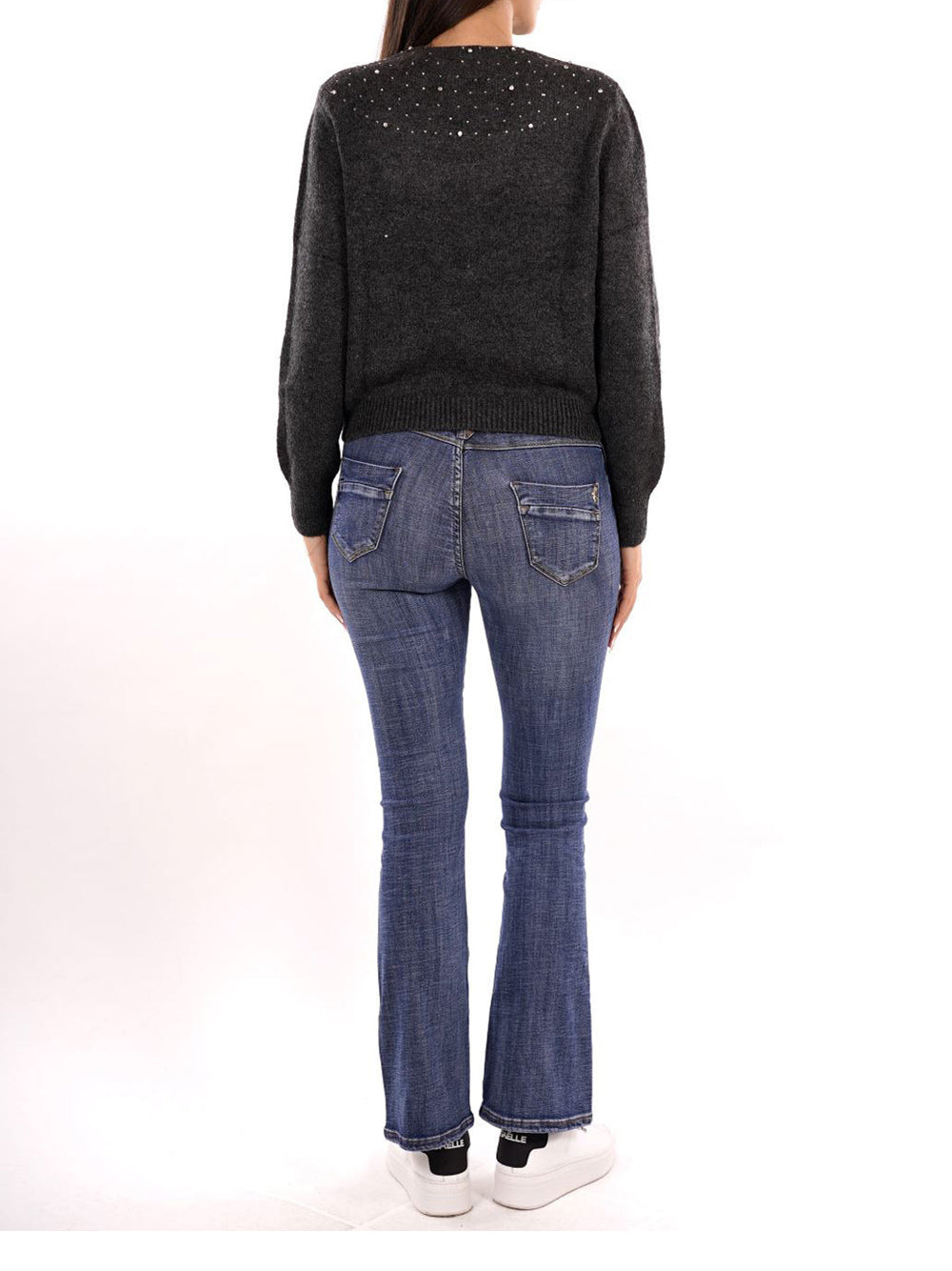 YES ZEE Maglione Donna - Grigio modello M082JZ00