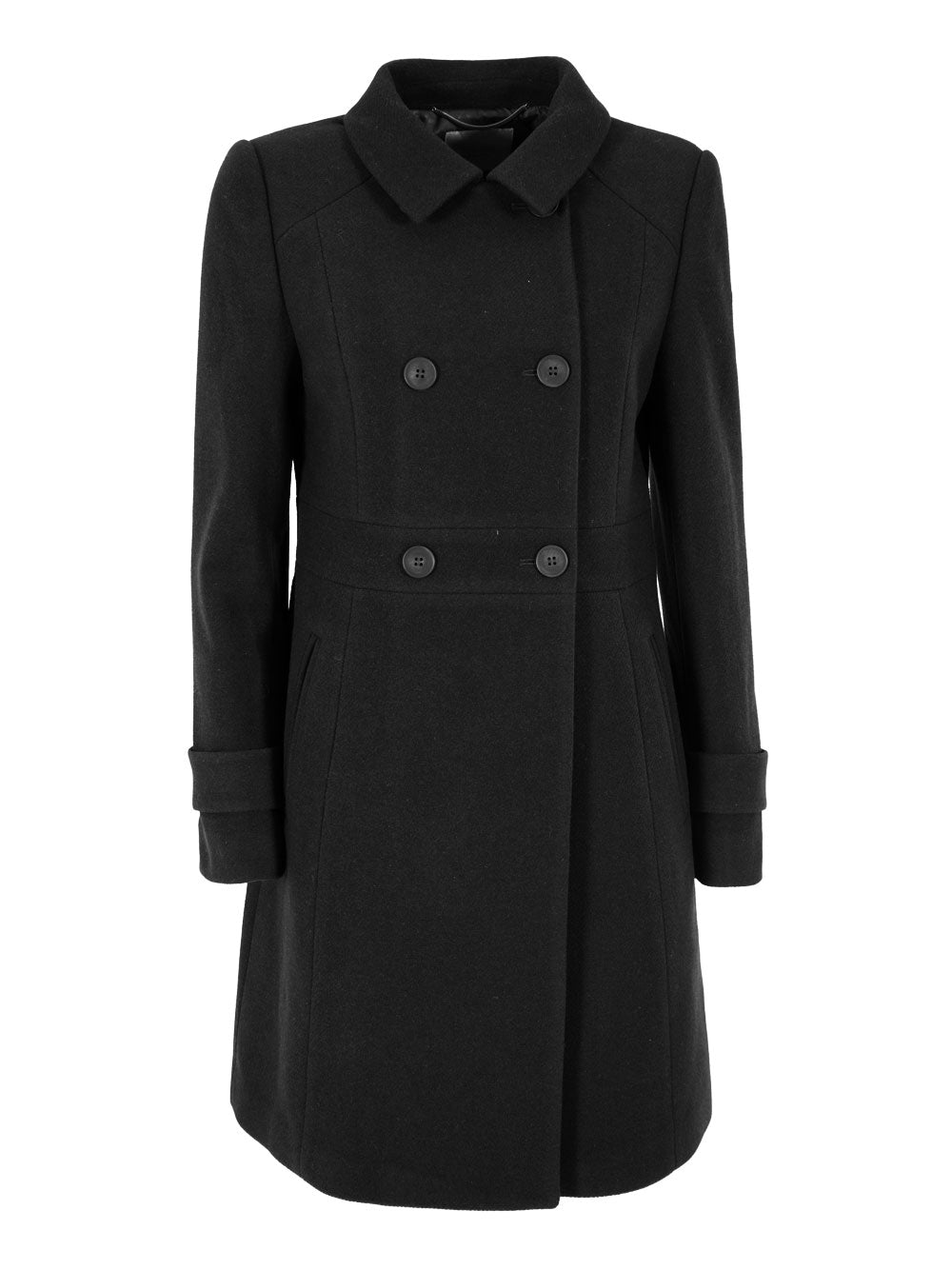 YES ZEE Cappotto Donna - Nero modello O057KN00