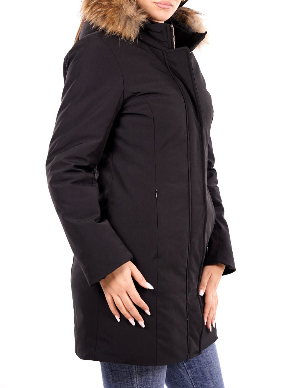 YES ZEE Cappotto Donna - Nero modello O075NU00