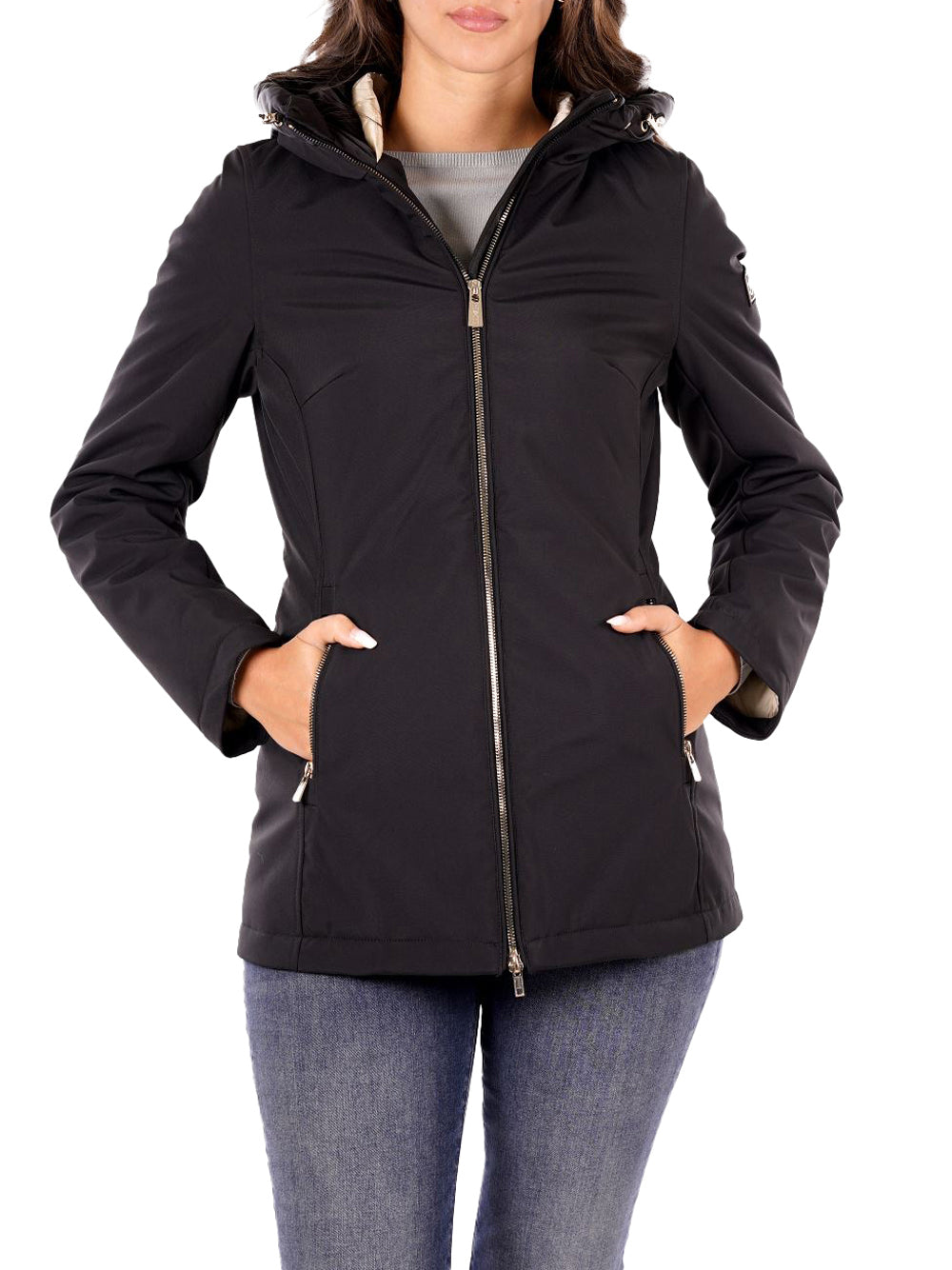 YES ZEE Giubbino Donna - Nero modello O088M200