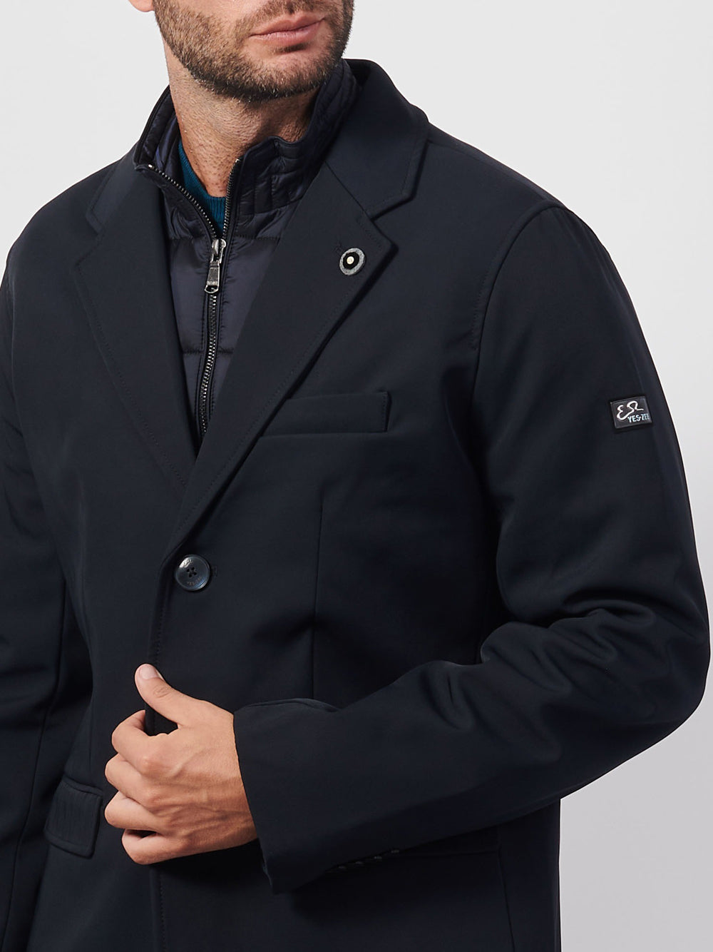 YES ZEE Cappotto Uomo - Blu modello O815KB00