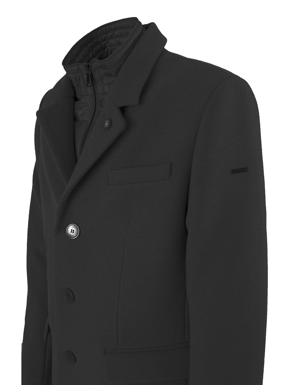 YES ZEE Cappotto Uomo - Nero modello O816KK00