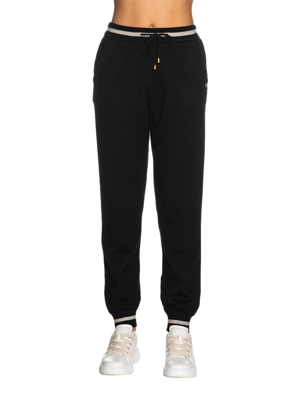 YES ZEE Pantalone Donna - Nero modello P395BI00