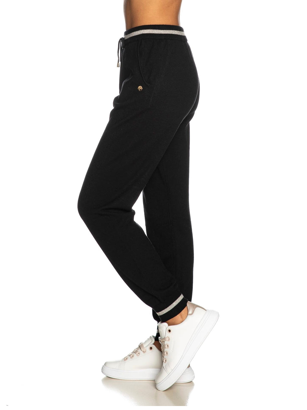 YES ZEE Pantalone Donna - Nero modello P395BI00