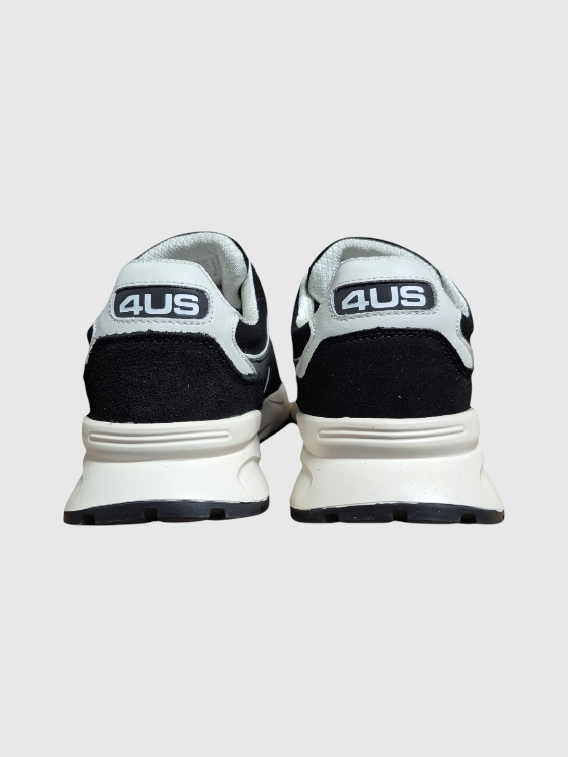4US Sneakers Uomo - Nero modello 25-439
