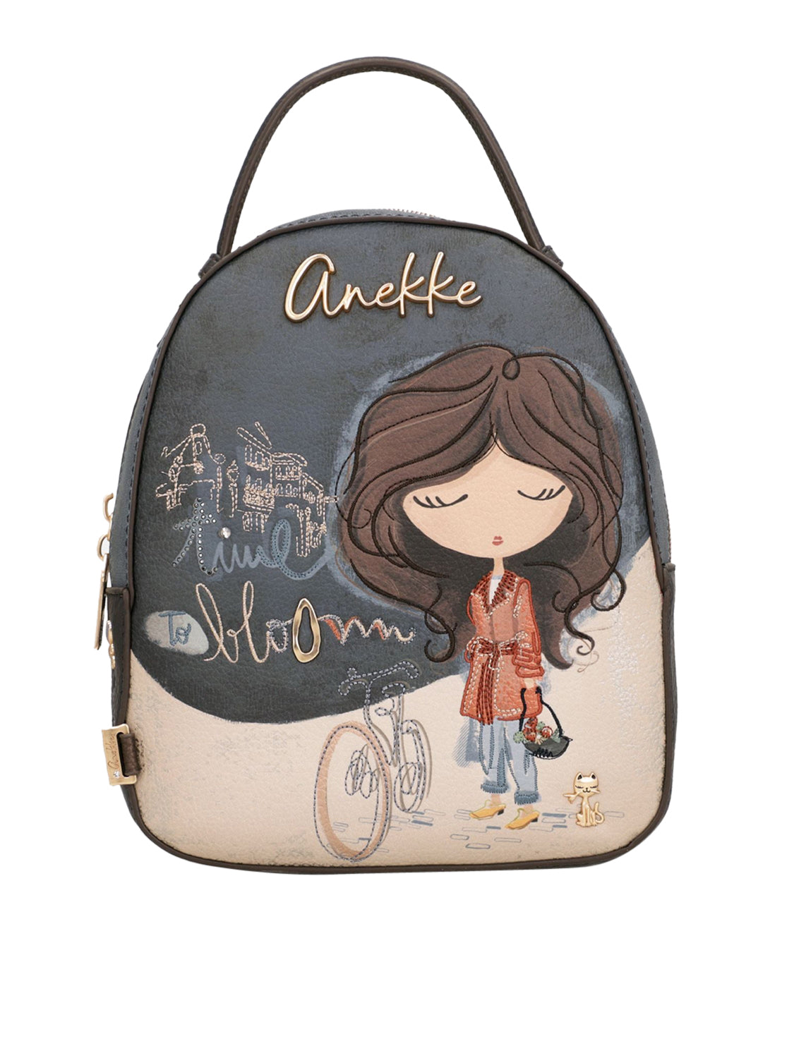 ANEKKE Borsa a Zainetto Donna - Marrone modello 43705