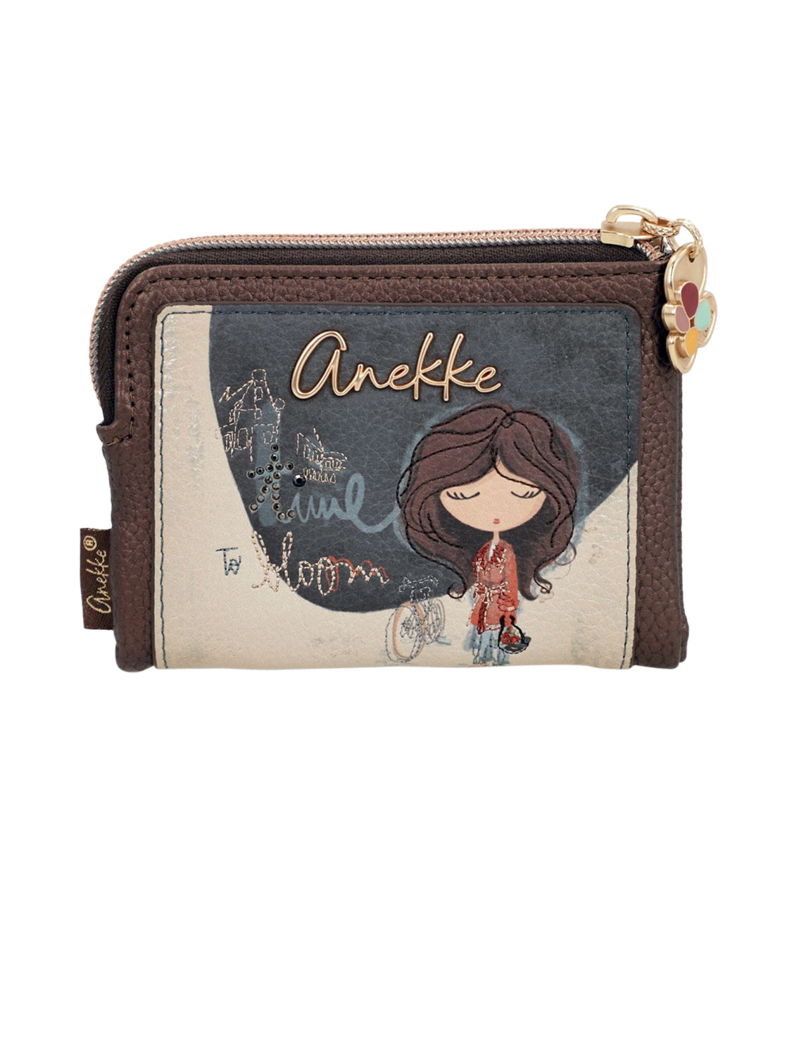 ANEKKE Portafoglio Donna - Marrone modello 43709