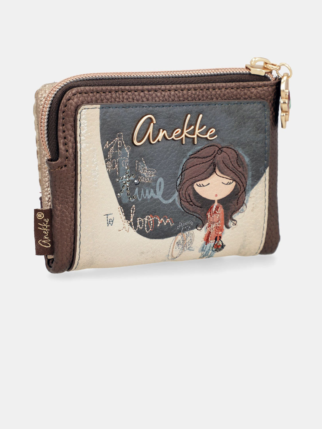 ANEKKE Portafoglio Donna - Marrone modello 43709