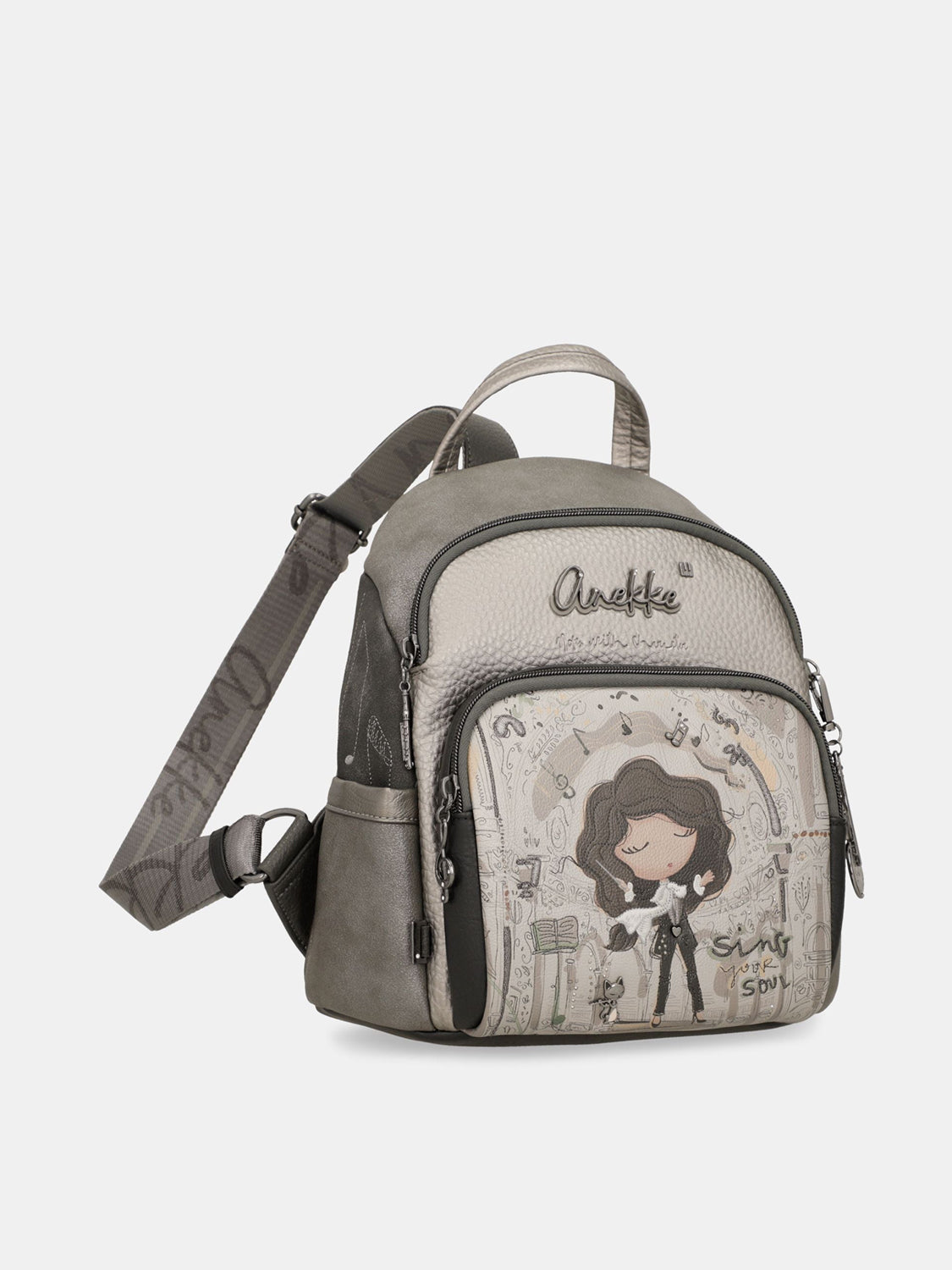 ANEKKE Borsa a Zainetto Donna - Marrone modello 43805