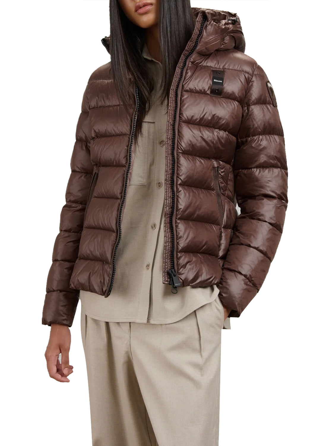 BLAUER Giubbino Donna - Marrone modello 26WBLDC02070