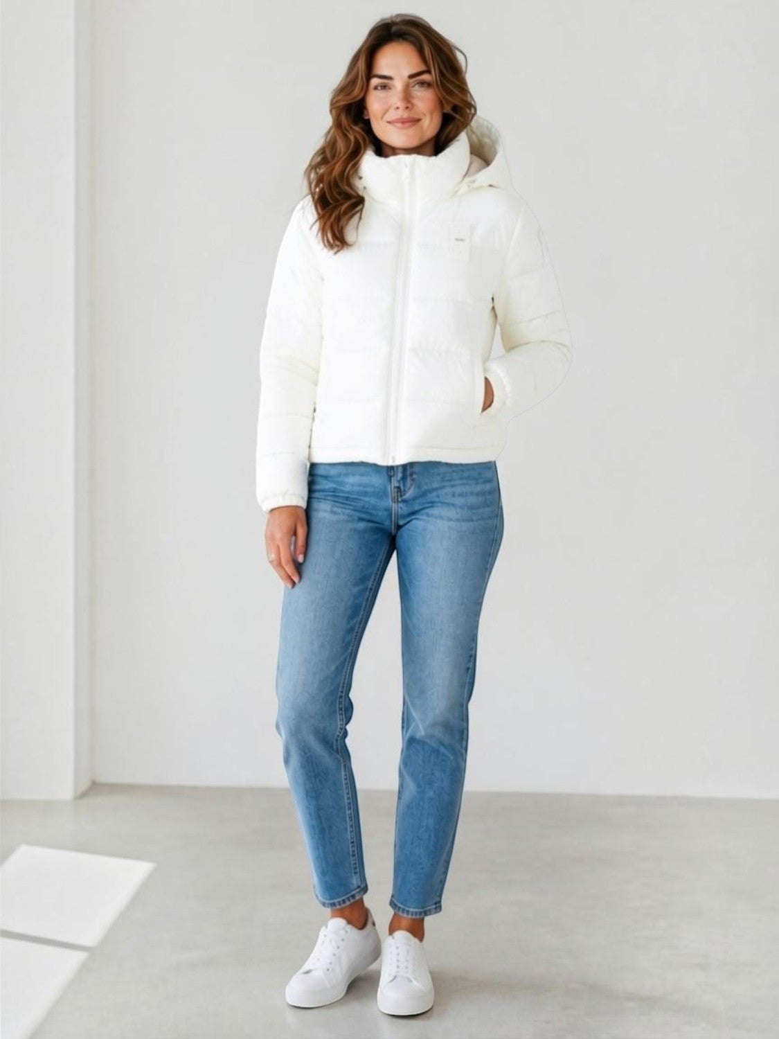 BLAUER Giubbino Donna - Bianco modello 26WBLDC02071