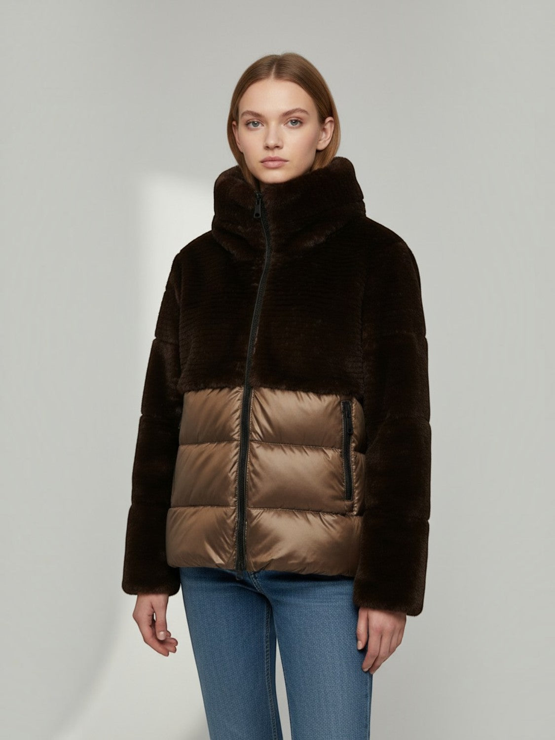BLAUER Giubbino Donna - Marrone modello 26WBLDC02304