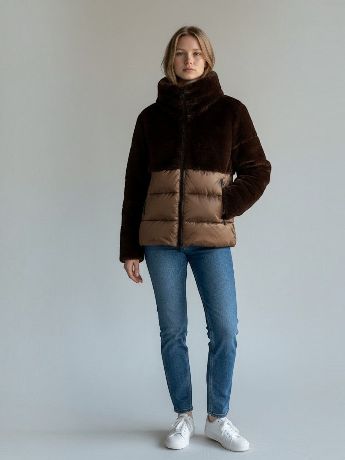BLAUER Giubbino Donna - Marrone modello 26WBLDC02304