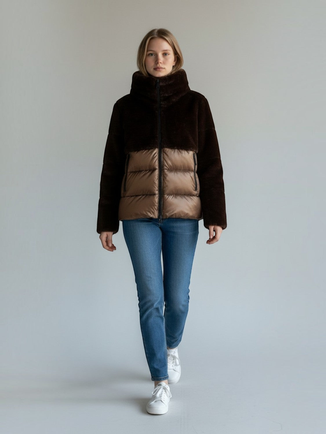 BLAUER Giubbino Donna - Marrone modello 26WBLDC02304