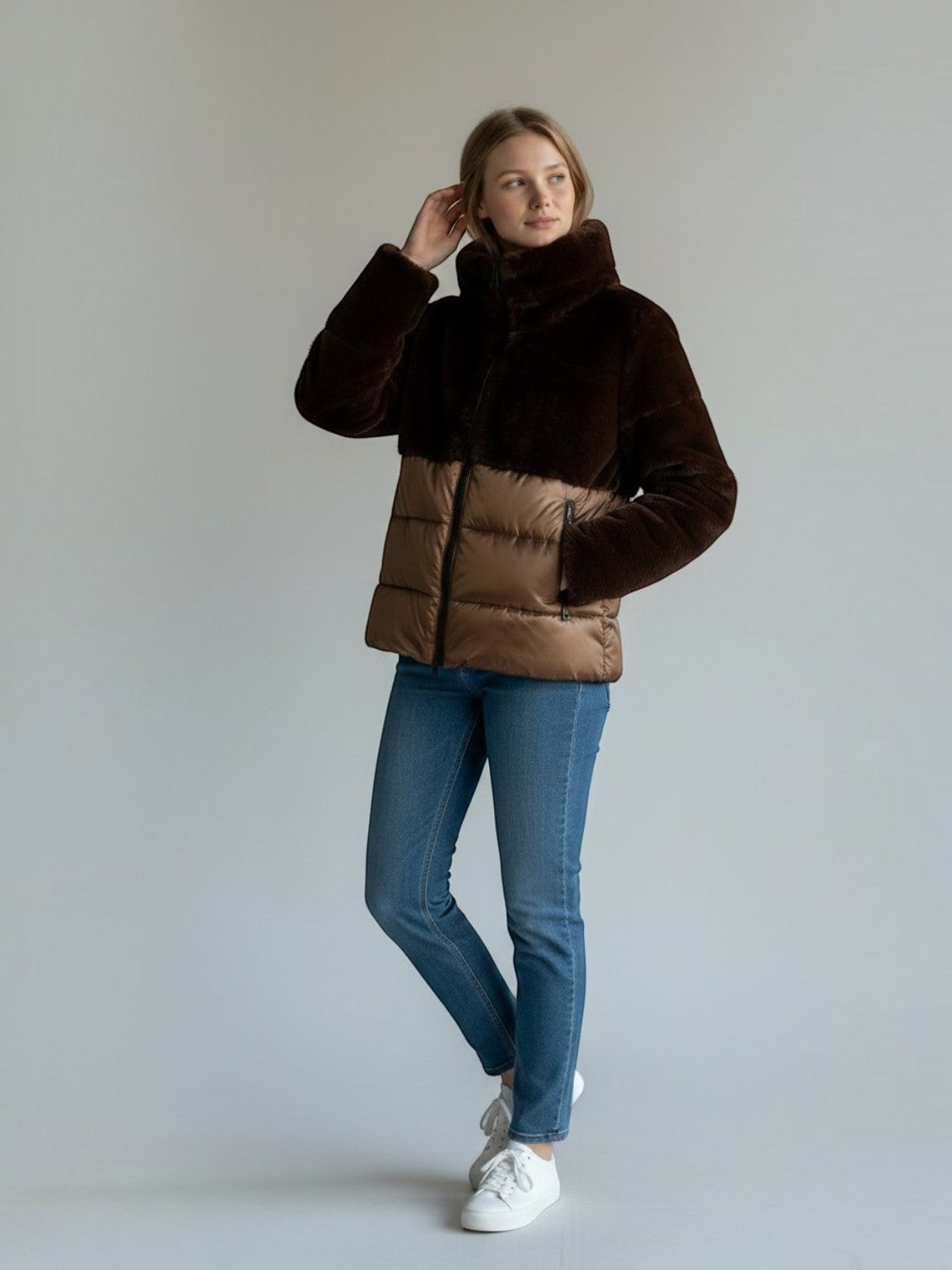 BLAUER Giubbino Donna - Marrone modello 26WBLDC02304