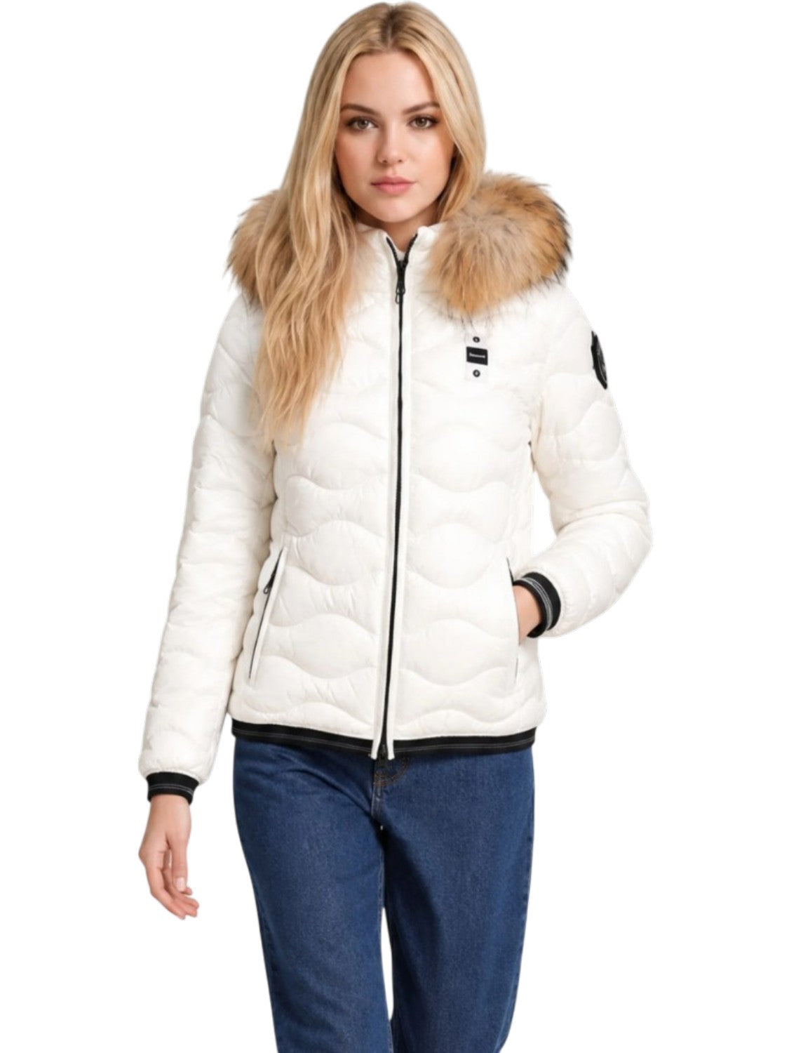 BLAUER Giubbino Donna - Bianco modello 26WBLDC03034