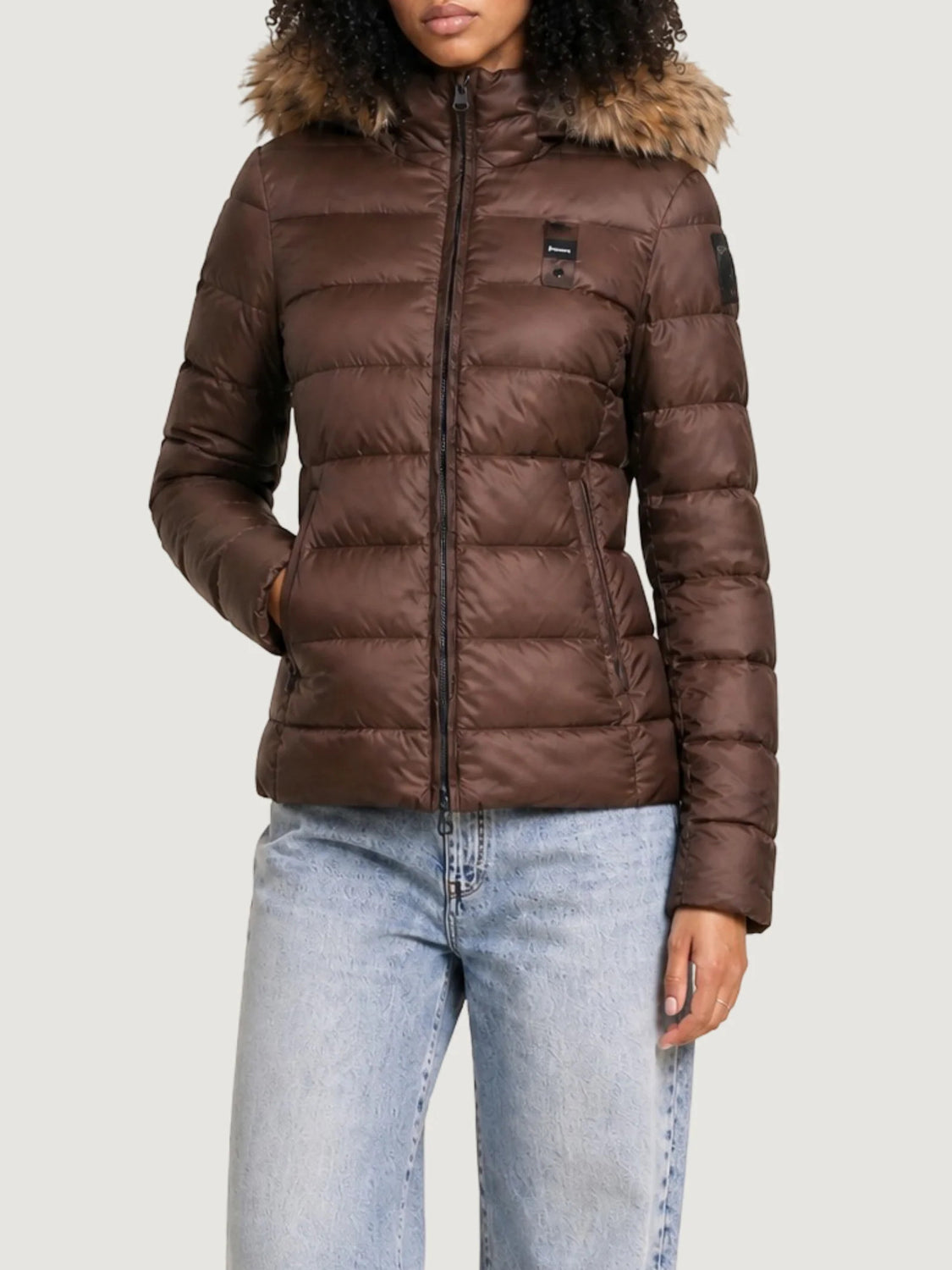 BLAUER Giubbino Donna - Marrone modello 26WBLDC03038