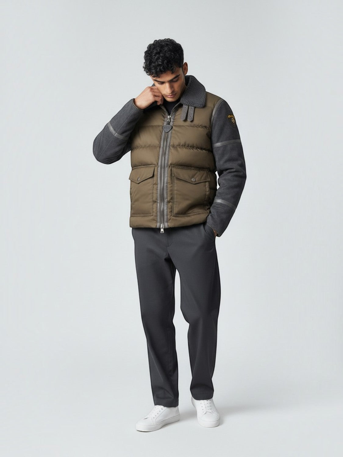 BLAUER Giubbino Uomo - Marrone modello 26WBLUC02239